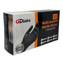 Перчатки GDlabs нитриловые, повышенной стойкости Размер L уп./50 шт.